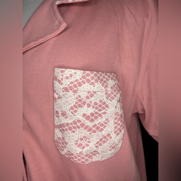 🌸Vintage Lacy Afternoon by Shell Kepler Button-Up Top - Size M🌸 - Picture 3 of 9